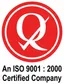 ISO 9001 : 2000 certification mark